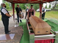 Beerdigung von Soldaten der Roten Armee in Międzyrzecz