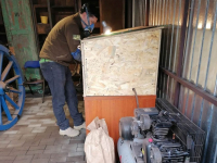 Kompressor im Einsatz