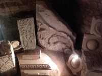 Fragment des Schlossportals in Bastion Philip