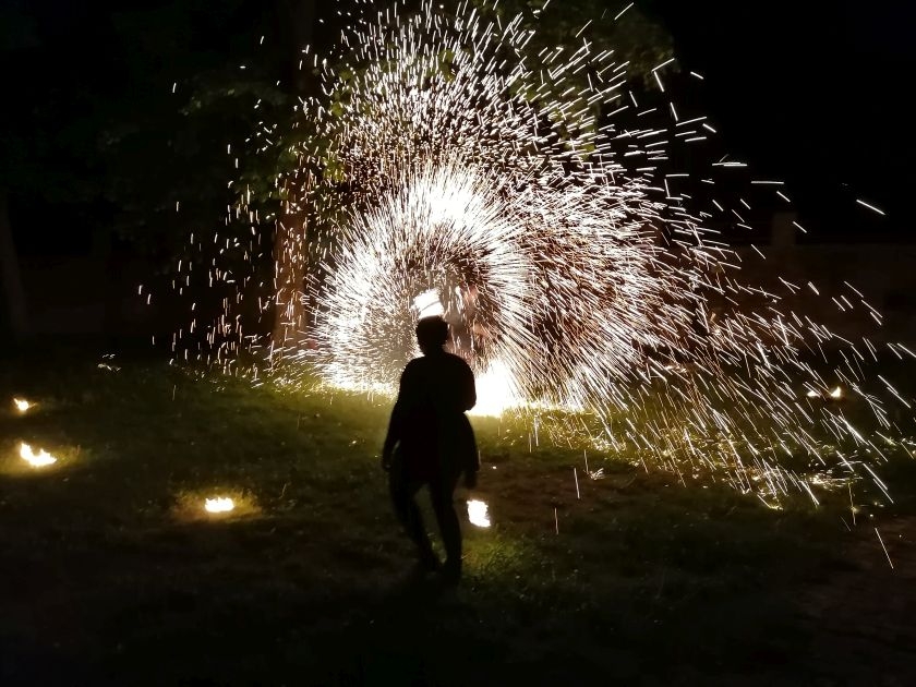Ein feuriger Abend in der Altstadt