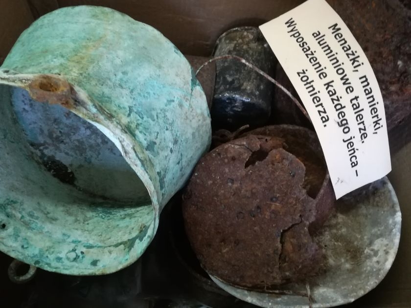 Przekazanie eksponat&oacute;w ze Stalagu