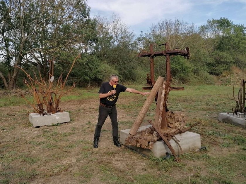 Er&ouml;ffnung der Ausstellung in Klessin