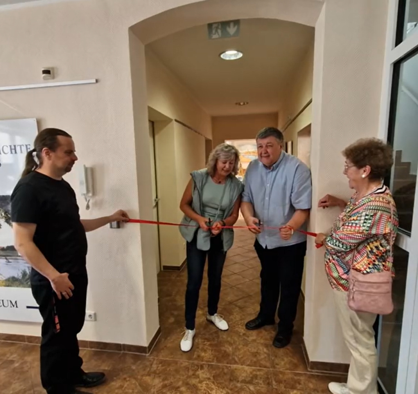 Er&ouml;ffnung des Museums in K&uuml;strin-Kietz