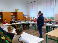 Lekcja muzealna w Dąbroszynie