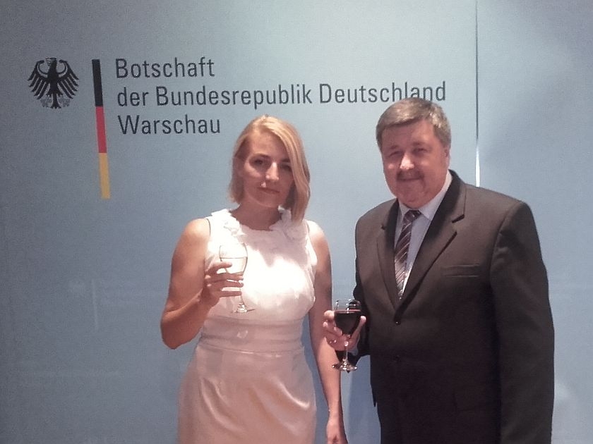 Z wizytą w ambasadzie RFN